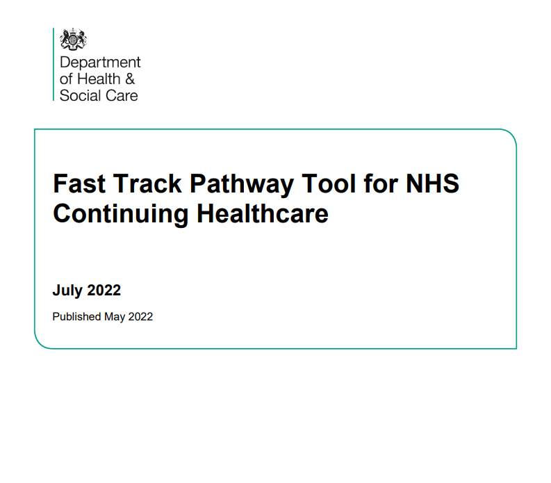 Fast Track Pathway Tool for NHS Continuing Healthcare