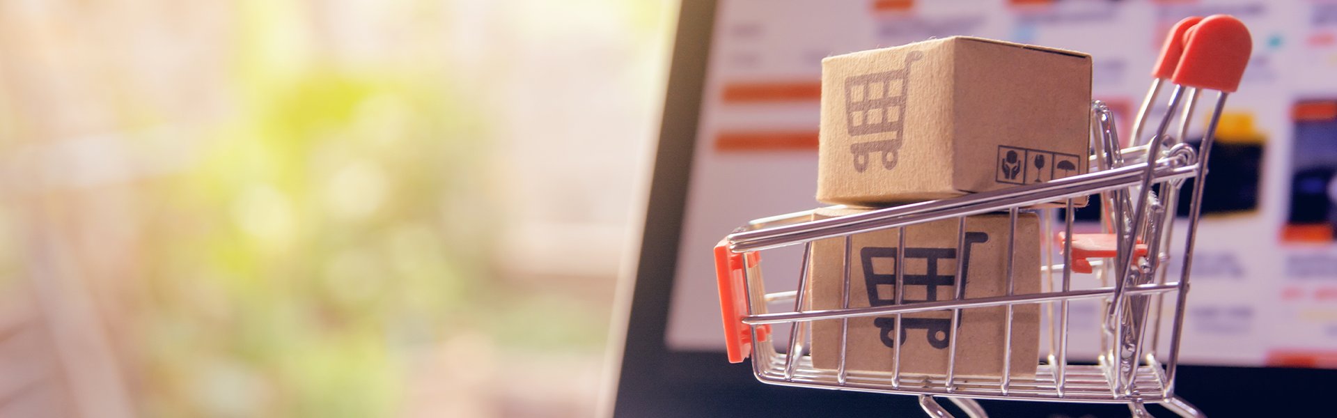 <h2><strong>Our online shop</strong></h2>
<p>We sell a variety of items on our online shop, from Christmas cards, to hats and scarves, and scented candles.</p>